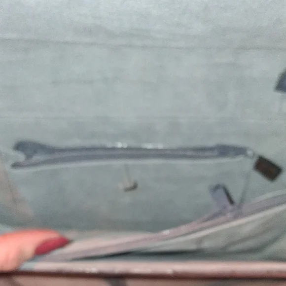 Elegant Gray Genuine Eel Skin Leather Clutch - Picture 9 of 10